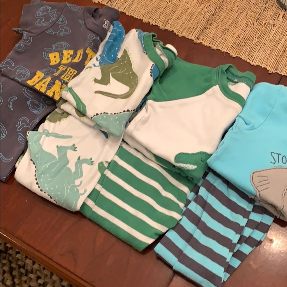 VGUC 18M 100% Cotton Pajama Set lot